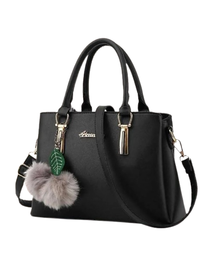 Ladies black shoulder bag shop