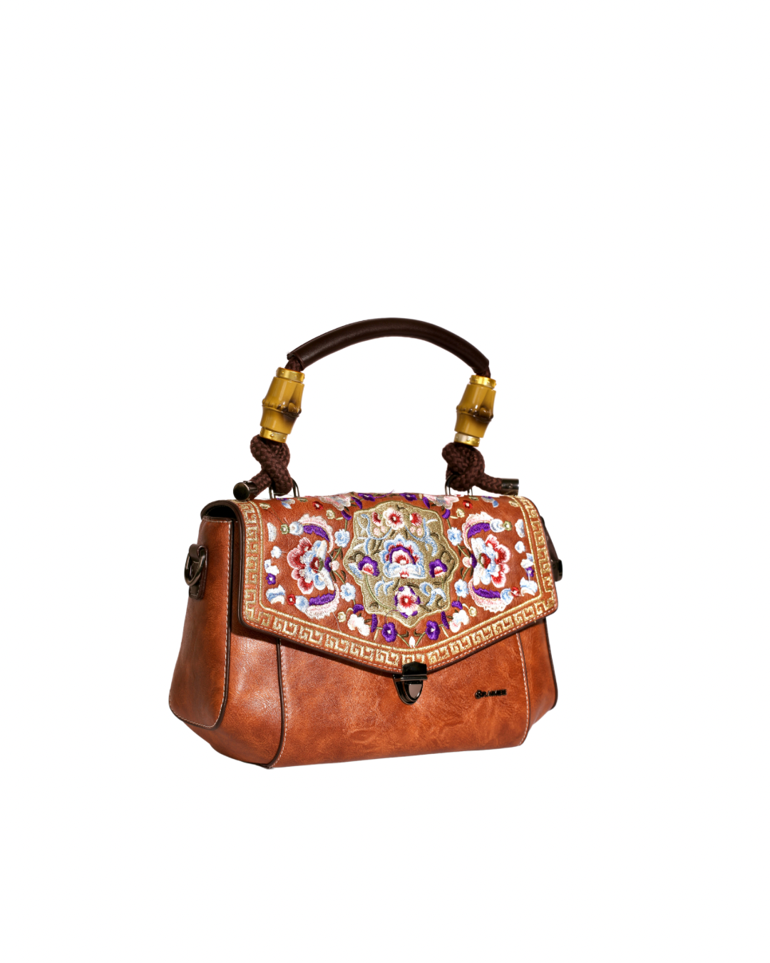 Lyra Braided Handle Handbag